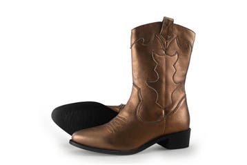 Wysh Cowboy laarzen in maat 37 Bruin, Bruin, Verzenden, Zo goed als nieuw, Wysh