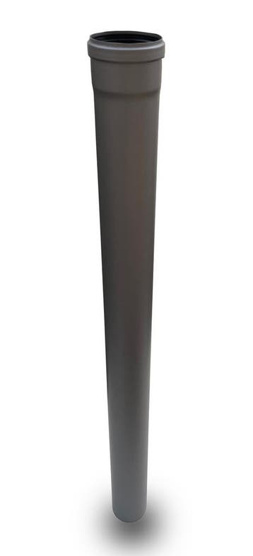 rookkanaal enkelwandig L:100 cm Ø80mm pelletkachel, Verzenden, Nieuw