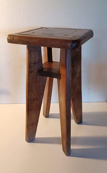 Kruk - Eik - atelierkruk