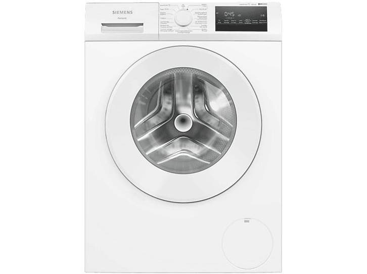 Siemens - Wasmachine Voorlader - 8 kg - Wit, Elektronische apparatuur, Wasmachines, Minder dan 85 cm, Nieuw, Voorlader, Energieklasse A of zuiniger