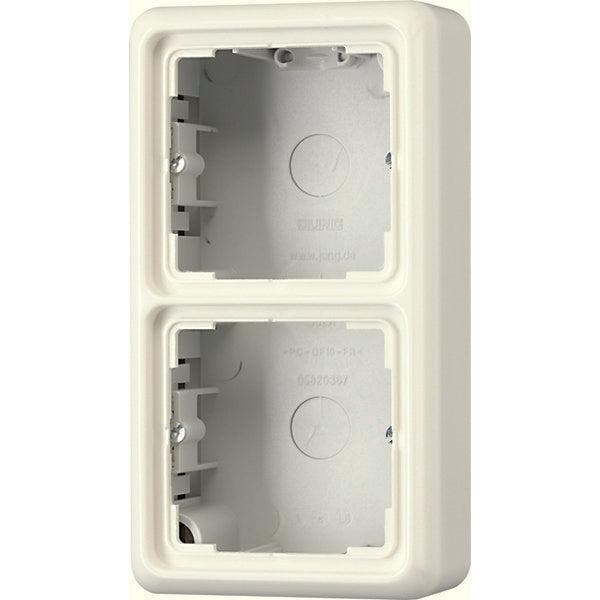 Jung CD500 Surface Mount Box encastré - CD582AW, Bricolage & Construction, Électricité & Câbles, Envoi