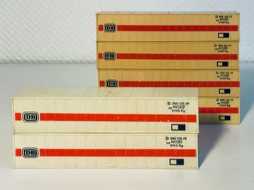Lima H0 - Modeltrein goederenwagonset (6) - Set van 6, Nieuw