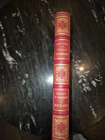 Jules Verne; Illustraties L. Benett, G. Roux, George Roux -, Antiek en Kunst