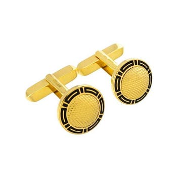 Bvlgari - Boutons de manchette - 18 carats Or jaune