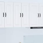 vidaXL Vaatwasserpaneel Kalmar 2 pcs Wit 30 x 31 x 80 cm, Huis en Inrichting, Kasten | Overige, Verzenden, Nieuw
