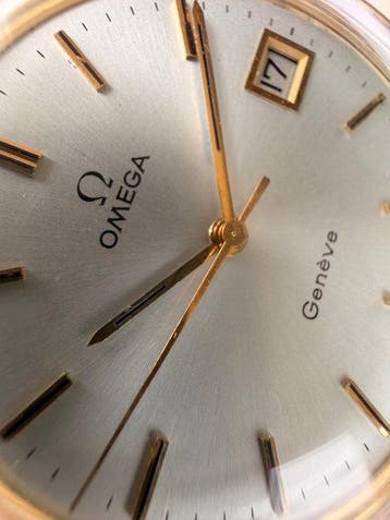 Omega - Genève 14K Solid Gold Vintage Swiss Watch with, Nieuw