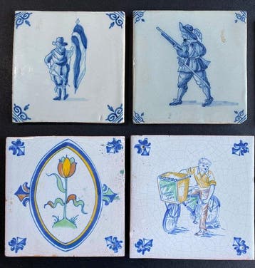 Tegel (10) - 1950-1960, Antiek en Kunst