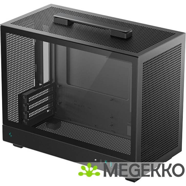 DeepCool CH160 PLUS Small Form Factor (SFF) Zwart, Computers en Software, Computerbehuizingen, Nieuw, Verzenden