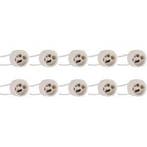 Keramische GU10 Fitting 10 Pack - LED Toebehoren met 15cm Dr, Verzenden