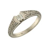 Sans prix de réserve - Tuum - Bague - 9 carats Or blanc