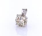 Zonder minimumprijs - Hanger - 14 karaat Witgoud - 0.77ct.