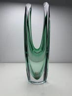 Val Saint Lambert - René Delvenne - Vase - Cristal, Antiquités & Art