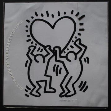 Keith Haring (1958-1990) - Are You Ready For Love