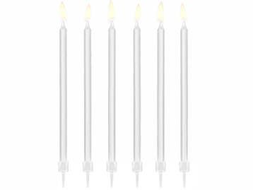 Witte Kaarsen 14cm 12st, Verzenden, Nieuw