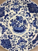 Assiette - Porcelaine - Assiette Kangxi bleu et blanc