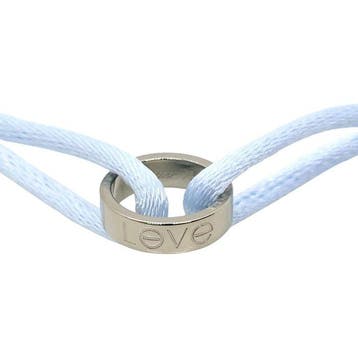 Cartier - Bracelet - Love - 18 carats Or blanc, Handtassen en Accessoires, Antieke sieraden