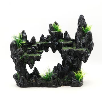 Rots met doorkijk en plateaus OS-240 - aquarium decoratie, Dieren en Toebehoren, Ophalen of Verzenden, Nieuw