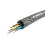 Preflex voorbedrade buis 16mm + VOB 3G1,5mm² rol 100m, Bricolage & Construction, Électricité & Câbles, Ophalen of Verzenden