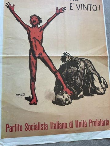 Augusto Colombo - Partito Socialista Italiano di Unità, Antiek en Kunst