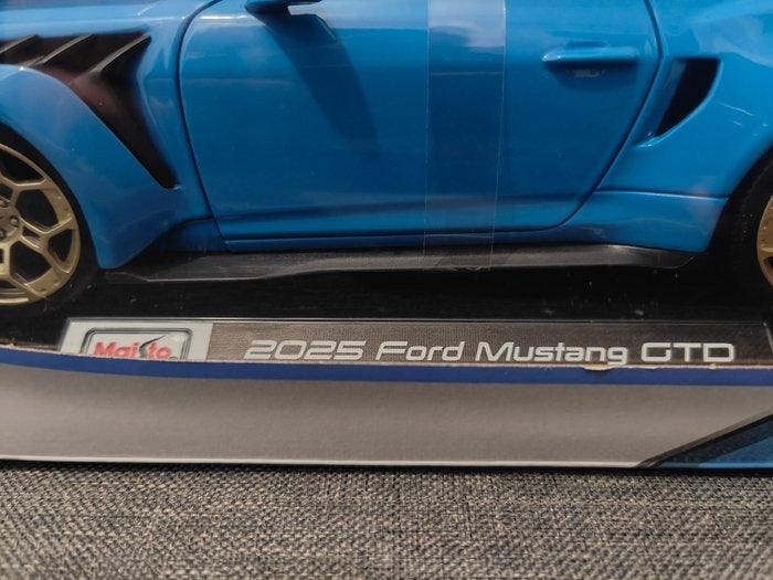 Maisto 1:18 - Model sportwagen - 2025 Ford Mustang GTD, Hobby en Vrije tijd, Modelauto's | 1:5 tot 1:12