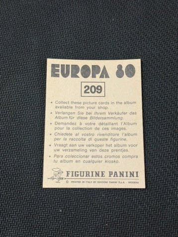 1980 Panini Europa 80 Badge Helvetia Sticker - Presque, Collections