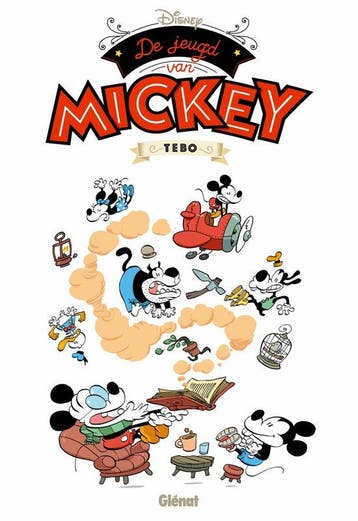 De jeugd van Mickey (dppr Tebo) / Mickey Mouse door / 0 Tebo, Verzenden, Gelezen, Tebo