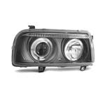 PHARES VOLKSWAGEN VW VENTO 92-98 ANGEL EYES FOND NOIR, Autos : Pièces & Accessoires, Verzenden