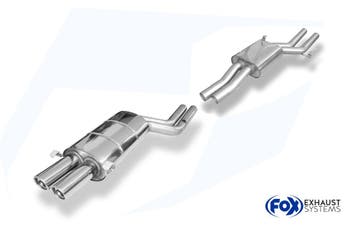 FOX Audi A8/S8 Type D2 eind- en voordemper - 2x76 Type 17, Verzenden, Nieuw