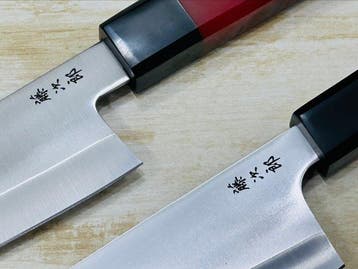 Keukenmes - Bunka & Deba - Handafgewerkte Japanse Bunka- en