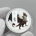 Tuvalu. 1 Dollar 2013 - Mythical Creatures: Griffin - 1 oz