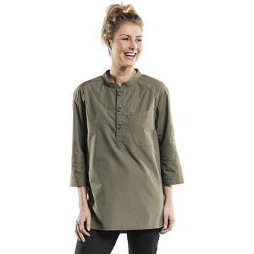 Koksbuis | BUJUTSU | Polyester/Katoen | Groen | 3/4 Mouw |, Verzenden