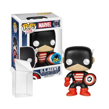 Funko Pop! Marvel - U.S. Agent #108, Collections, Verzenden