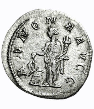 Romeinse Rijk. Philip I (244-249 n.Chr.). Antoninianus Rome, Postzegels en Munten