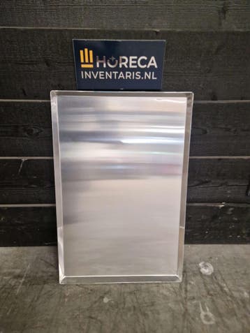 Ovenbakplaat | RVS | bakkersnorm | 60 x 40 cm | horeca, Nieuw in verpakking, Bakkerij en Slagerij
