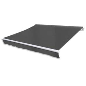 vidaXL Luifel uitschuifbaar gemotoriseerd 600 cm antraciet, Verzenden, Nieuw