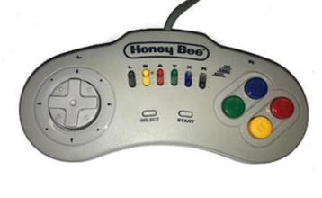 Super Nintendo Controller Honey Bee (SNES Accessoires), Consoles de jeu & Jeux vidéo, Consoles de jeu | Nintendo Super NES, Ophalen of Verzenden