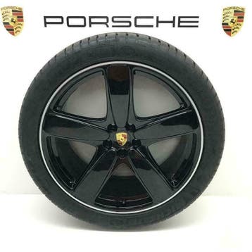 Porsche Macan ORIGINELE 21 inch Sport Classic met banden, Ophalen, Gebruikt, 21 inch, Personenwagen