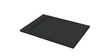 Douchebak Just-Solid 120x90x3,5cm Zwart, Huis en Inrichting, Badkamer | Badkamermeubels, Ophalen of Verzenden, Nieuw