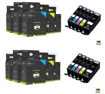 AANBIEDING Canon pgi-550 XL en cli-551 XL serie 10X MET CHIP, Verzenden, Nieuw