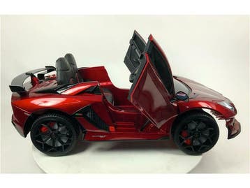 Lamborghini Aventador SVJ, 12 volt elektrische kinderauto, Ophalen of Verzenden, Nieuw, Afstandsbediening