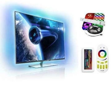 TV led strip plug & play set - dimbaar, Verzenden, Nieuw