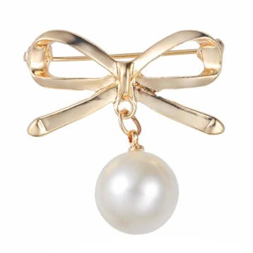 Fako Bijoux - Sierspeld - Sjaalspeld - Broche - Parel met, Bijoux, Sacs & Beauté, Broches, Verzenden