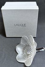 Lalique - Presse-papier - Anémone avec boîte - Kristal