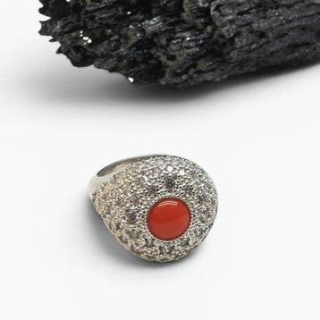 Corail - Argent 925 - Bague - lartisanat italien