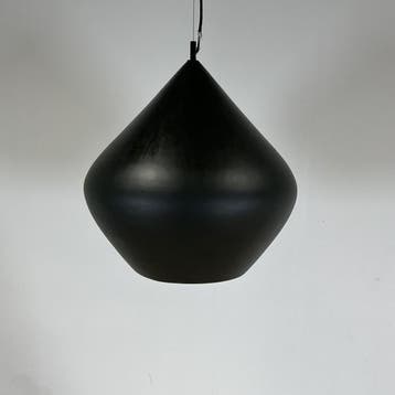 TweedehandsTom Dixon Beat Stout hanglamp, zwart - messing