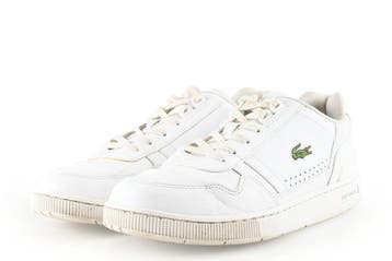 Lacoste Sneakers in maat 43 Wit, Verzenden, Sneakers, Gedragen, Wit