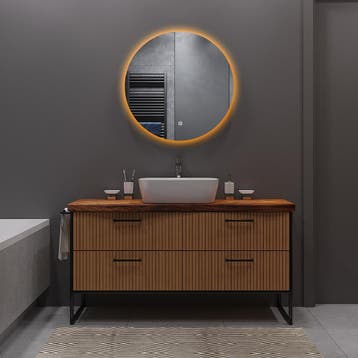 LED Spiegel 100cm | 30W | 3000-6000K | Dimbaar & Verwarming, Huis en Inrichting, Woonaccessoires | Spiegels, Verzenden, Nieuw
