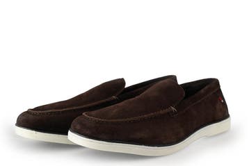 Memphis One Loafers in maat 43 Bruin, Kleding | Heren, Loafers, Bruin, Verzenden, Zo goed als nieuw