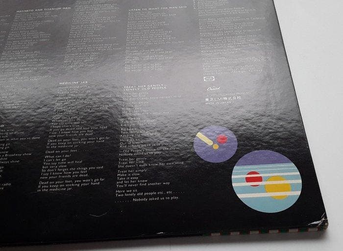 Wings, Paul McCartney, Beatles - LP - JAPAN - Venus and Mars, CD & DVD, Vinyles Singles