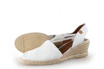 Verbenas Sandalen in maat 40 Wit, Verzenden, Wit, Sandalen of Muiltjes, Verbenas